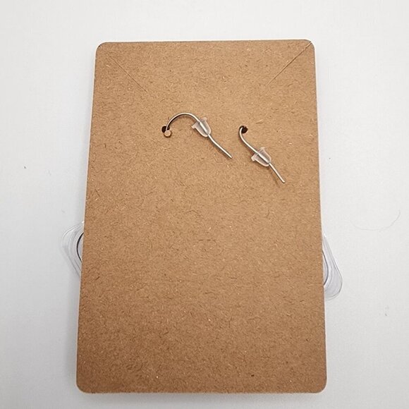 Mini-Brands "DeliFresh Oven Roasted Turkey" Stainless Steel Fishhook Earrings - Picture 3 of 3